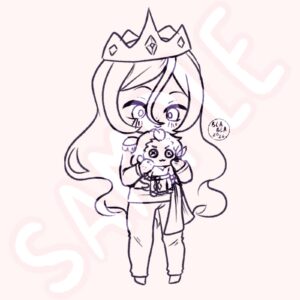 Commission Chibi Sketch