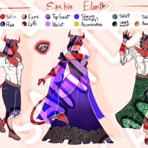 Commission Reference Sheet - création/custom