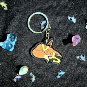 Porte-clé Evoli x Moon