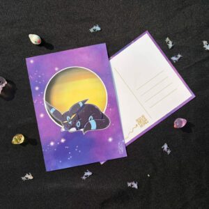 Carte postale Noctali x Saturne