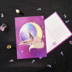 Carte Postale Shiny Evoli x Chibi Moon