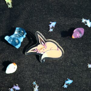 Pins Shiny Evoli x Chibi Moon